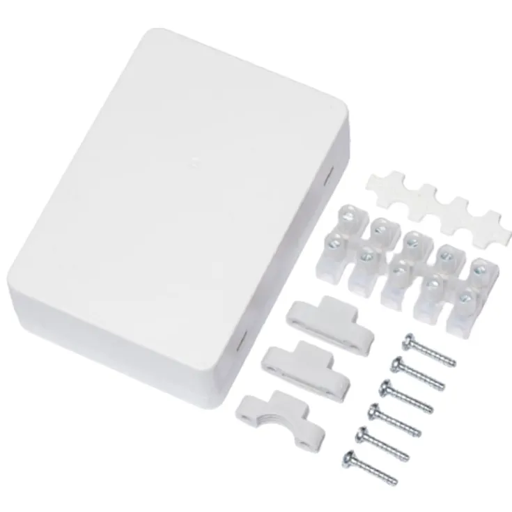 Outlet 90-01 samledåse, 92x65x28 mm, Samledåser