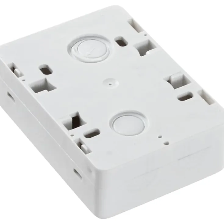 Outlet 90-01 samledåse, 92x65x28 mm, Samledåser