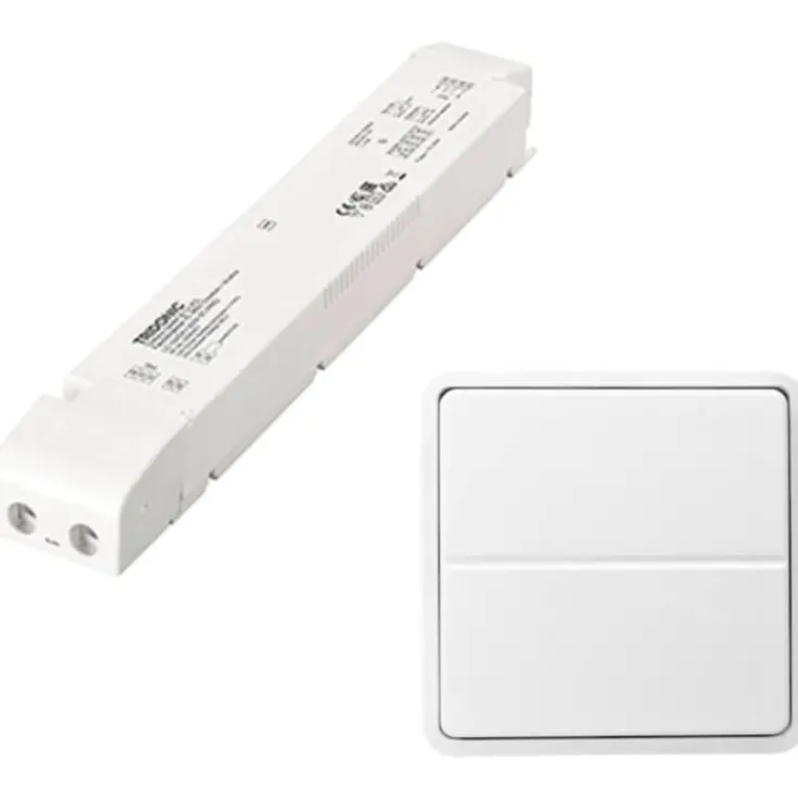 Clearance Trådløs LED driver 150W/24V & parret 2-tryk Transformere & Drivere