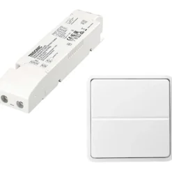 Outlet Trådløs LED driver 35W/24V & parret 2-tryk Transformere & Drivere