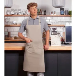 Basic forklæde med lommer, , onesize Bælter, Seler, Tasker Mm.