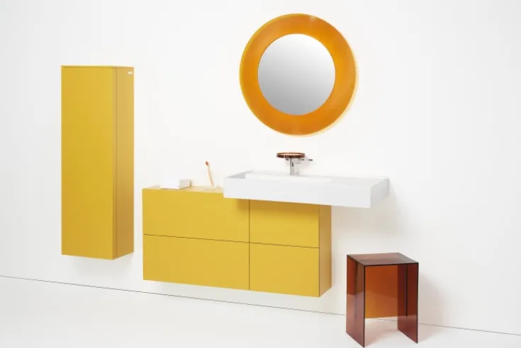 Discount Kartell All Saints spejl med lys, Spejle Med Lys