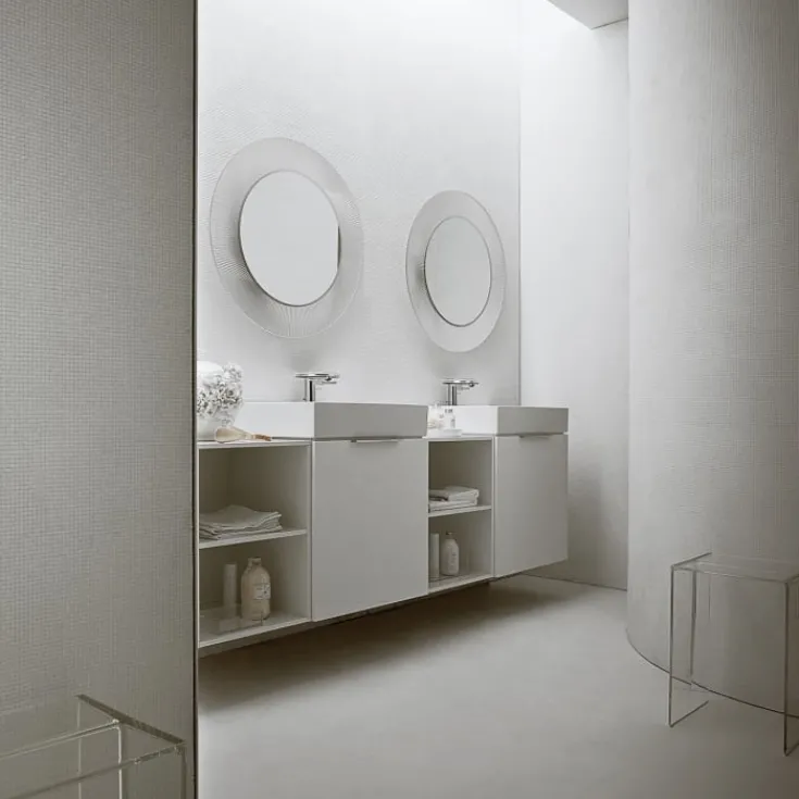 Discount Kartell All Saints spejl med lys, transparent Spejle Med Lys