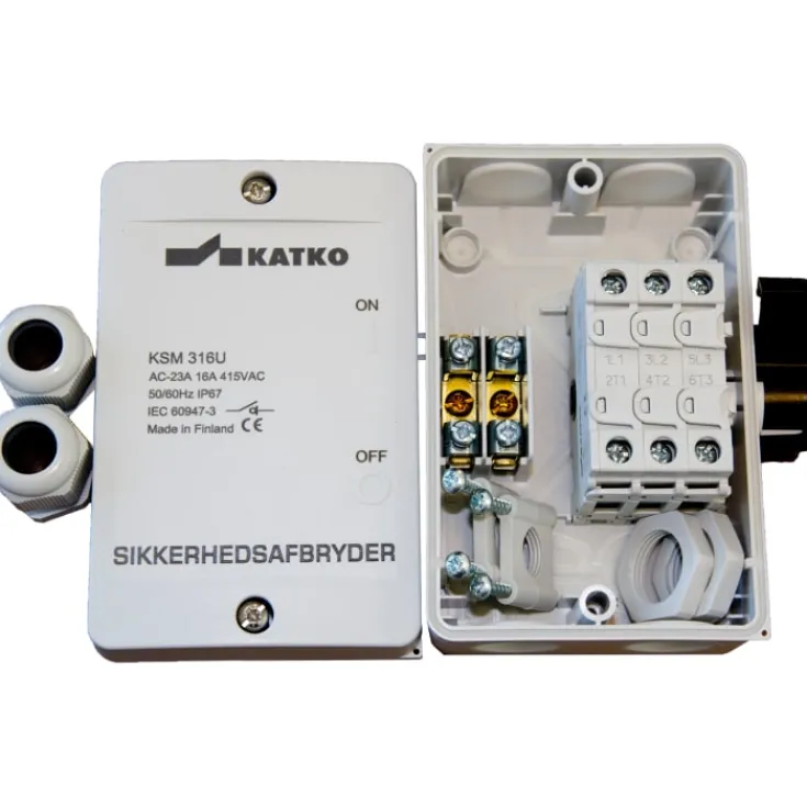 Discount KSM316U sikkerhedsafbryder M20, , 16A Industrimateriel|Sikkerhedsafbrydere & Nødstop