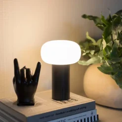 Discount Antibes genopladelig bordlampe, Udendørs Bordlamper|Genopladelige Lamper