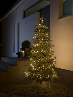 Sale Cluster udendørs lyskæde, 600 varm hvide lys, 13,18 meter Udendørs Julelys