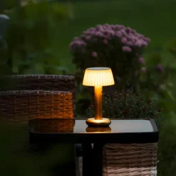 Best Grasse genopladelig bordlampe Udendørs Bordlamper|Genopladelige Lamper
