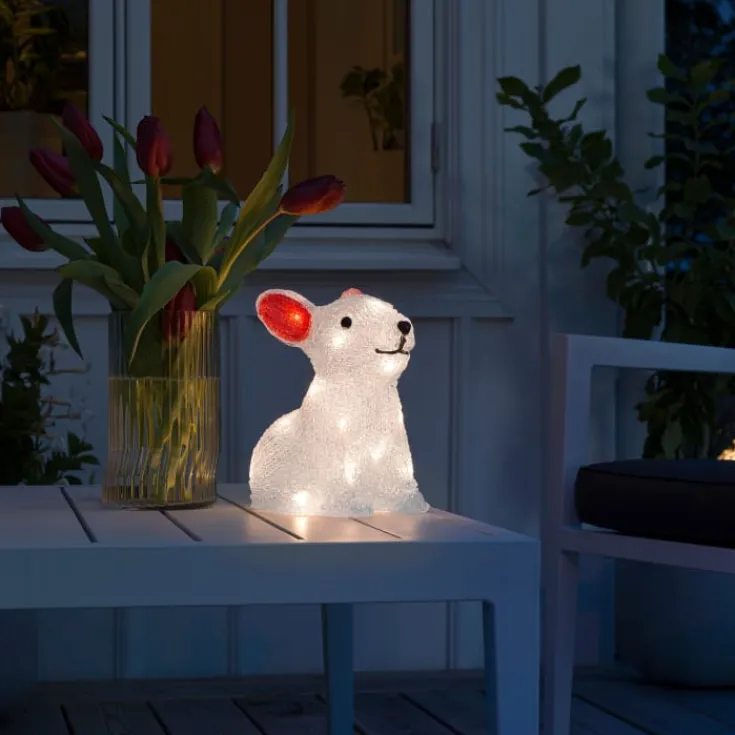 Hot hare Julepynt Med Lys
