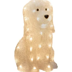Clearance hund Tilbud|Julepynt Med Lys