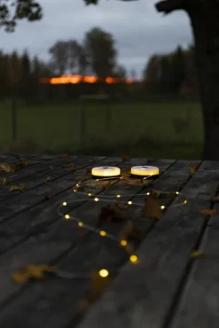 3-i-1 genopladelig lampe, Julepynt Med Lys