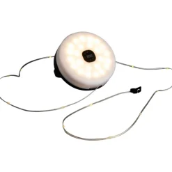 New 3-i-1 genopladelig lampe, Julepynt Med Lys