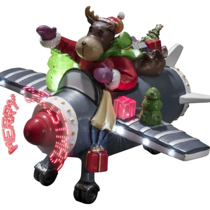 Sale juledekoration, flyver Julepynt Med Lys