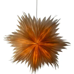 New julestjerne med lys, 60 cm Tilbud|Julestjerner Med Lys