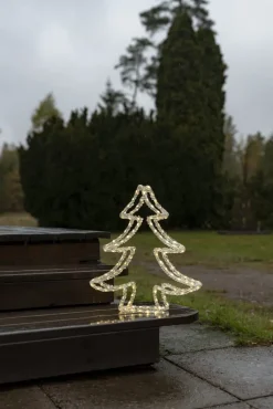 New juletræ med lys Julepynt Med Lys