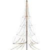 New lyskæde til flagstang, 680 ravfarvede lys, 9 meter Udendørs Julelys