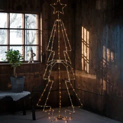 Discount metal lystræ, Kunstige Juletræer