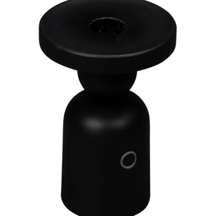 New Nantes genopladelig bordlampe med lysestage holder, Udendørs Bordlamper|Genopladelige Lamper