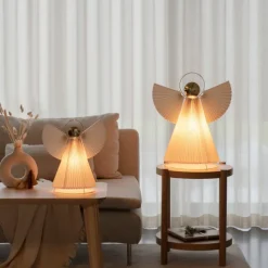 Online papirengel, Julepynt Med Lys