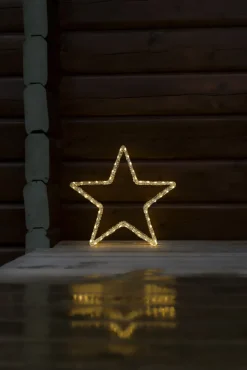 New stjerne med lys Julepynt Med Lys