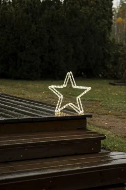 New stjerne med lys Julepynt Med Lys