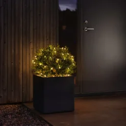 Hot udendørs lyskæde, 200 varm hvide lys, 19,9 meter Tilbud|Udendørs Julelys