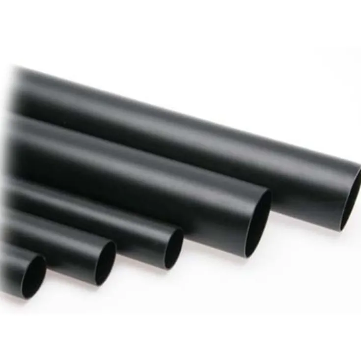 Clearance Krympeflex med lim, Ø3/1 mm, sort - 5 meter Krympeflex
