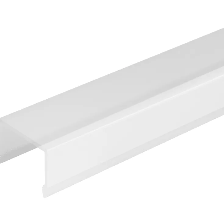 Hot dækskinne til bred aluprofil 1, klar, 2 meter Led Skinner|Ledvance