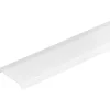 Discount dækskinne til bred aluprofil 2 og 3, klar, 1 meter Led Skinner|Ledvance