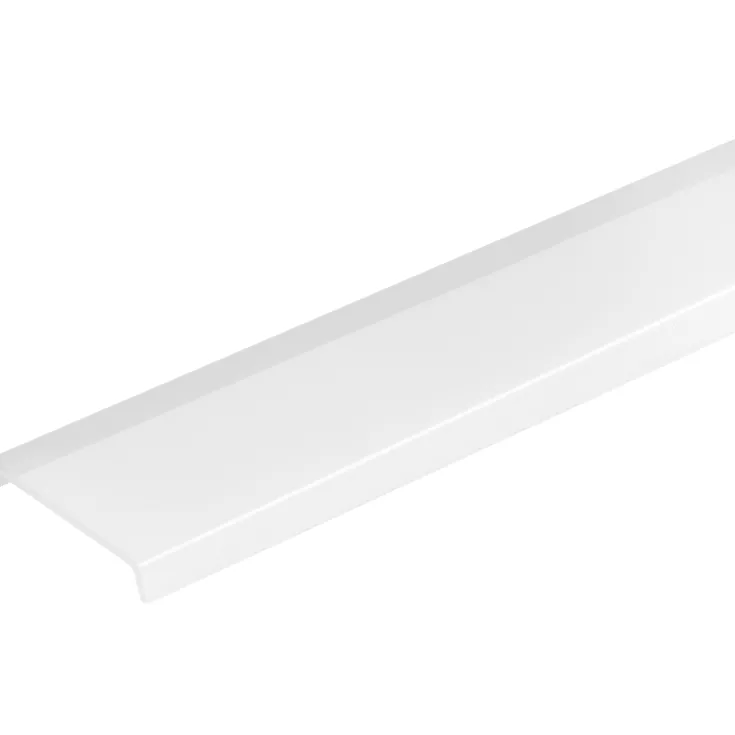 Sale dækskinne til bred aluprofil 2 og 3, klar, 2 meter Led Skinner|Ledvance