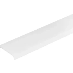 dækskinne til bred aluprofil 2 og 3, opal, 2 meter Led Skinner|Ledvance