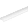 Clearance dækskinne til medium aluprofil 1 og flad aluprofil 1, klar, 2 meter Led Skinner|Ledvance