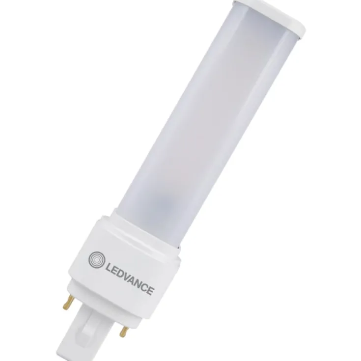 Clearance Dulux G24d-3 LED kompaktrør, 9W, Pl- & Kompaktrør