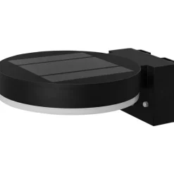 Sale Endura Style solcelle væglampe med sensor, sort Udendørs Væglamper|Solcellelamper