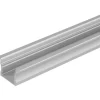 Outlet medium aluprofil 2, planforsænket, 1 meter Led Skinner