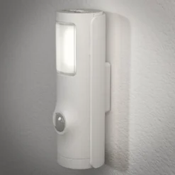 Hot Nightlux Torch natlampe med sensor, hvid Natlamper