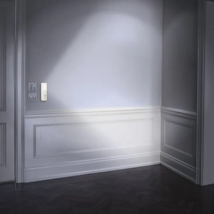 Hot Nightlux Torch natlampe med sensor, hvid Natlamper