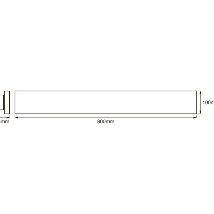 Discount Smart+ Wifi Planon LED panel, justerbar hvid, 80x10 cm Led Paneler|Indendørs Belysning