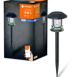 Sale Smart+ Wifi solcelle bedlampe, farveskift + hvid, 0,15W Solcellelamper|Udendørs Belysning