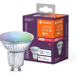 Hot Smart+ Zigbee GU10 spotpære, 2700K-6500K, 4,9W Lyskilder|Ledvance