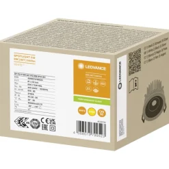 Outlet Spot Fix indbygningsspot, 2700K, hvid Ledvance