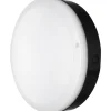 Outlet Surface Bulkhead udendørs væglampe, sort, 4000K, Ø25 cm Udendørs Væglamper