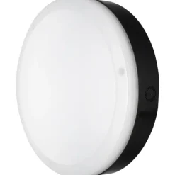 Outlet Surface Bulkhead udendørs væglampe, sort, 4000K, Ø25 cm Udendørs Væglamper