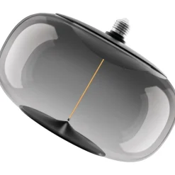 Best Vintage 1906 Big Elipse E27 globepære, 1800K, 12W Ledvance
