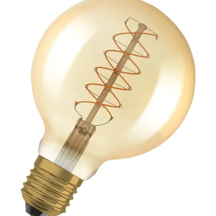 Discount Vintage 1906 E27 globepære, 2200K, 7W Ledvance