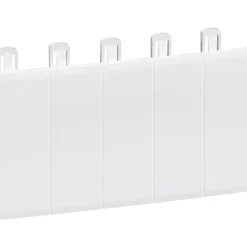 New afdækningsplade for tavle, 5 moduler Tavletilbehør