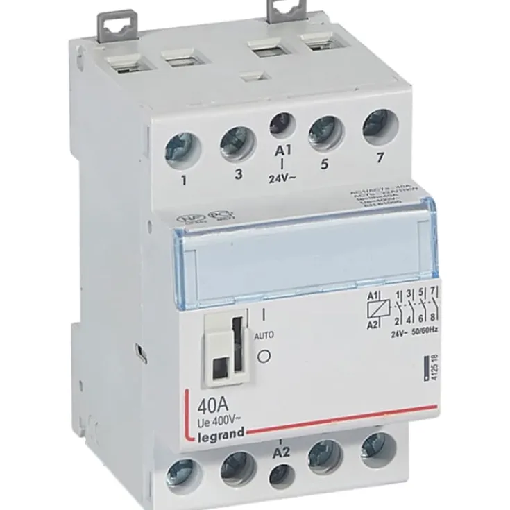 CX3 modulkontaktor 4 NO 230 V, 40 A Tavlekomponenter