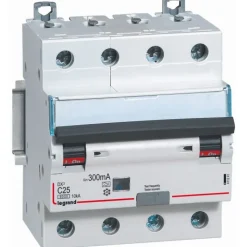 Clearance DX3 HPFI kombiafbryder 4P 30 mA, Tavlekomponenter