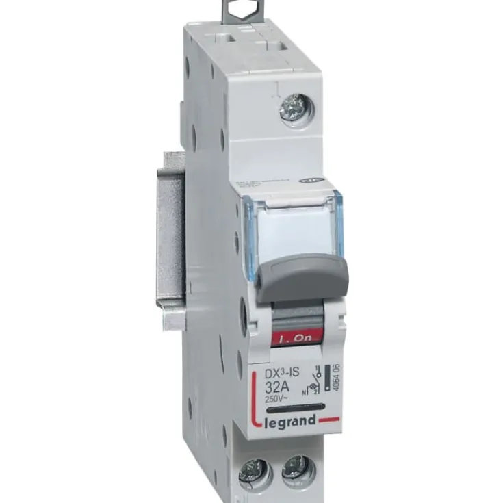 DX3 lastafbryder, 2P, 16A, 400V, 1 modul Tavlekomponenter