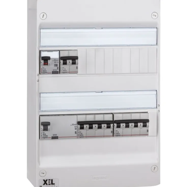 Discount Legrand færdigmonteret gruppetavle LE2 01.1110 Tavler & Skabe