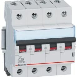 Discount TX3 automatsikring kl. C, 4P, Tavlekomponenter